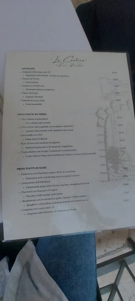 Menu_La Cantina_Carovigno_image_4