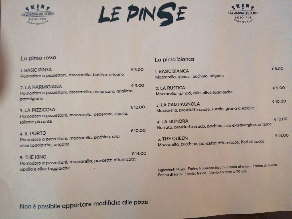 Menu_La Cantina del Porto - Pub Ristorante_Appignano_image_3