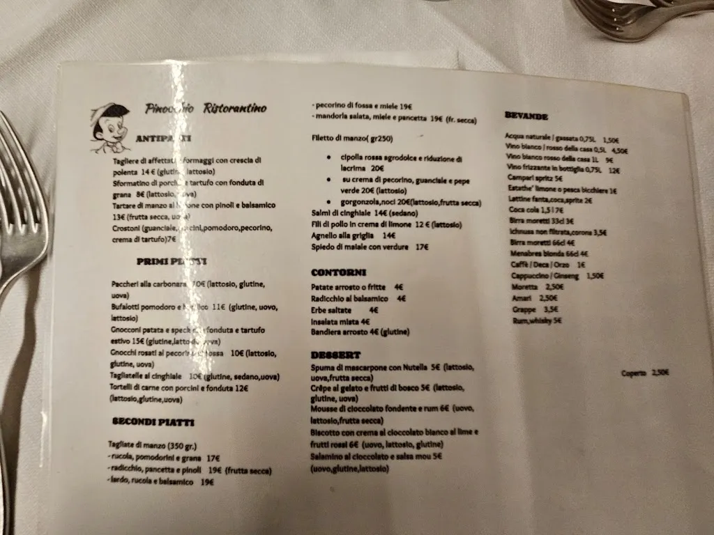 Menu_Ristorante Pinocchio Da Romina_Arcevia_immagine_2