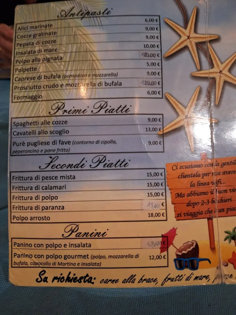 Menu_Puerto Escondido Ristorante - Chiringuito_Carovigno_image_3