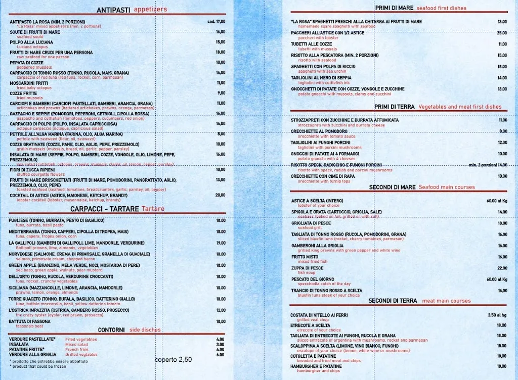 Menu_Ristorante La Rosa_Carovigno_image_1