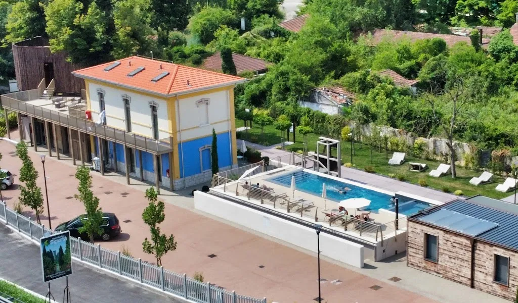 Borgo Stazione Bike Inn restaurant in Borgo Stazione