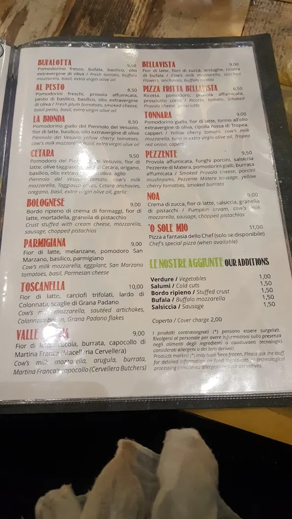 Menu_Bellavista Carovigno – Pizzeria e Cucina_Carovigno_image_4