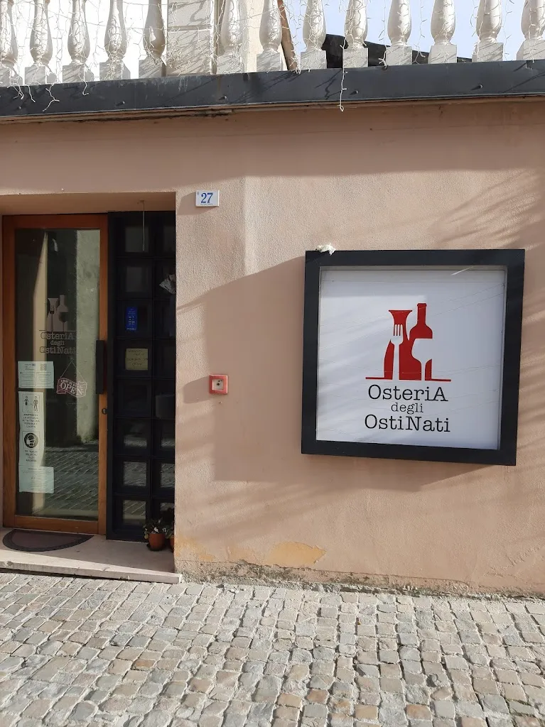 L'Osteria degli OstiNati restaurant in Cagli