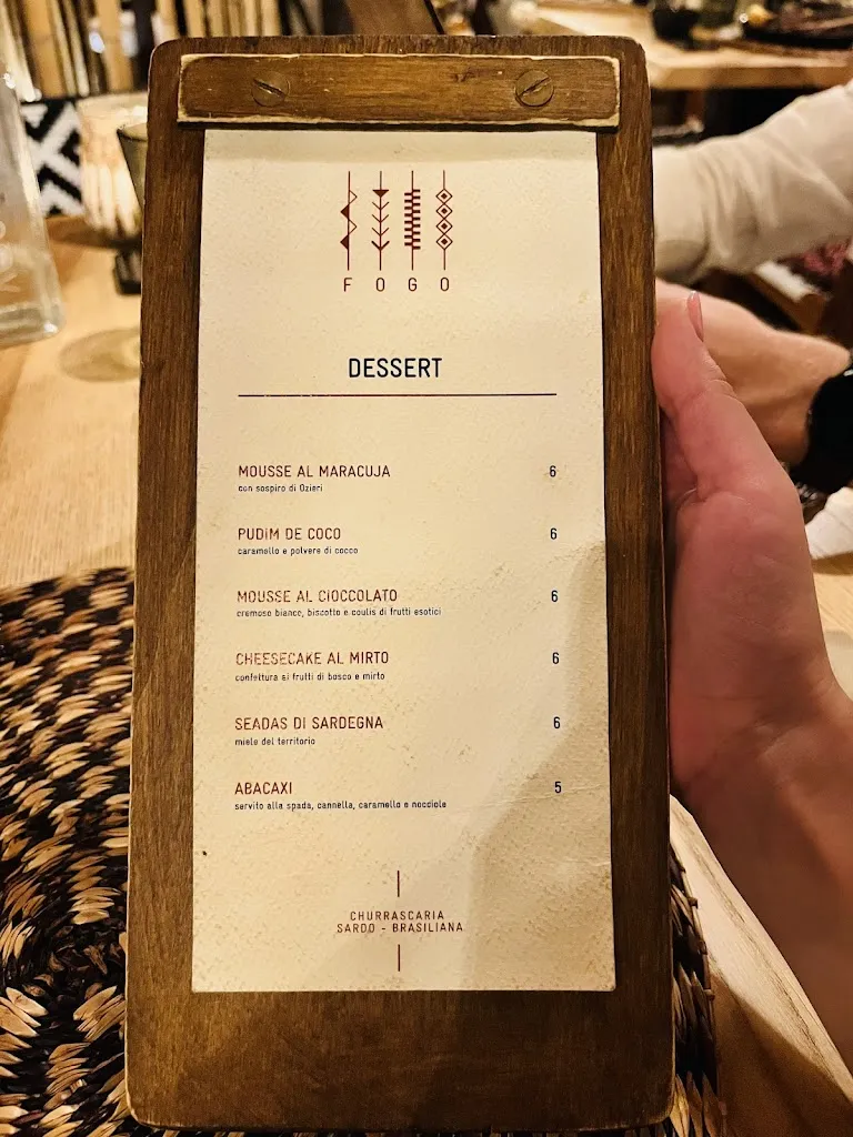 Menu_Fogo Churrascaria - Cagliari_Cagli_immagine_3