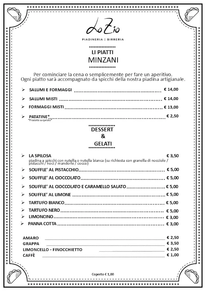 Menu_Lo Zio - Piadineria | Birreria_Carovigno_image_3