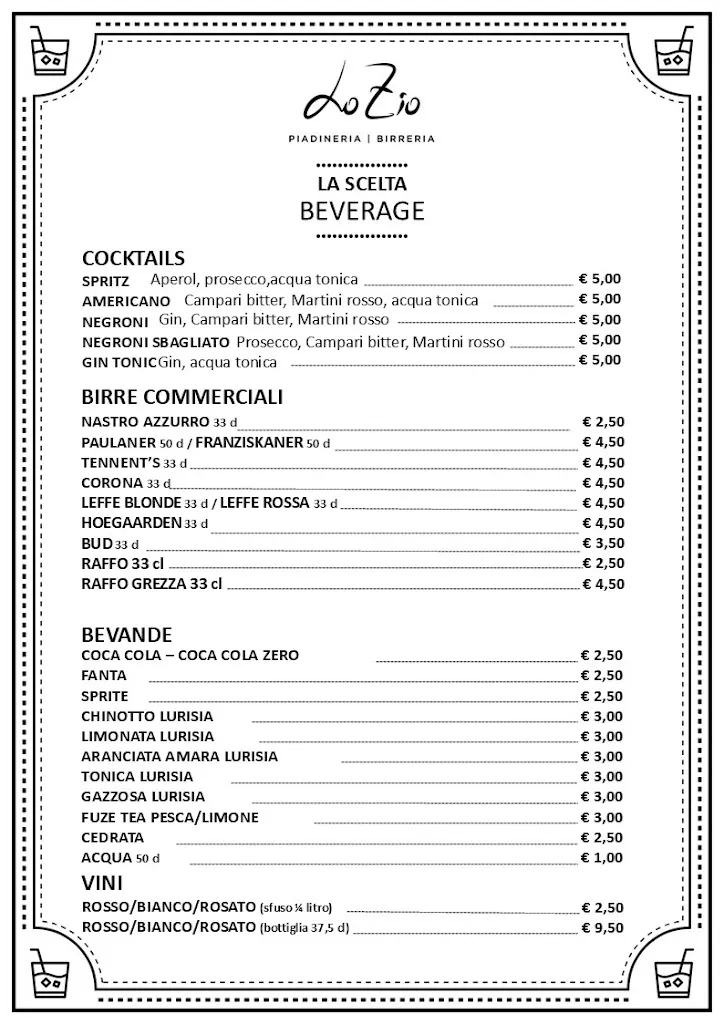 Menu_Lo Zio - Piadineria | Birreria_Carovigno_image_4