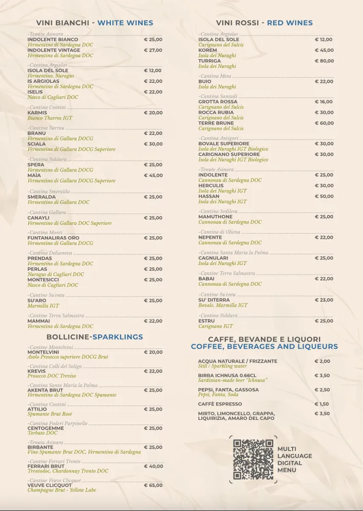 Menu_Ristorante Sa Ide e S'Ollia Cagliari_Cagli_immagine_4