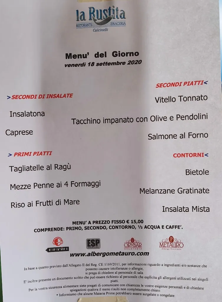 Menu_La Rustita Calcinelli_Calcinelli_image_2