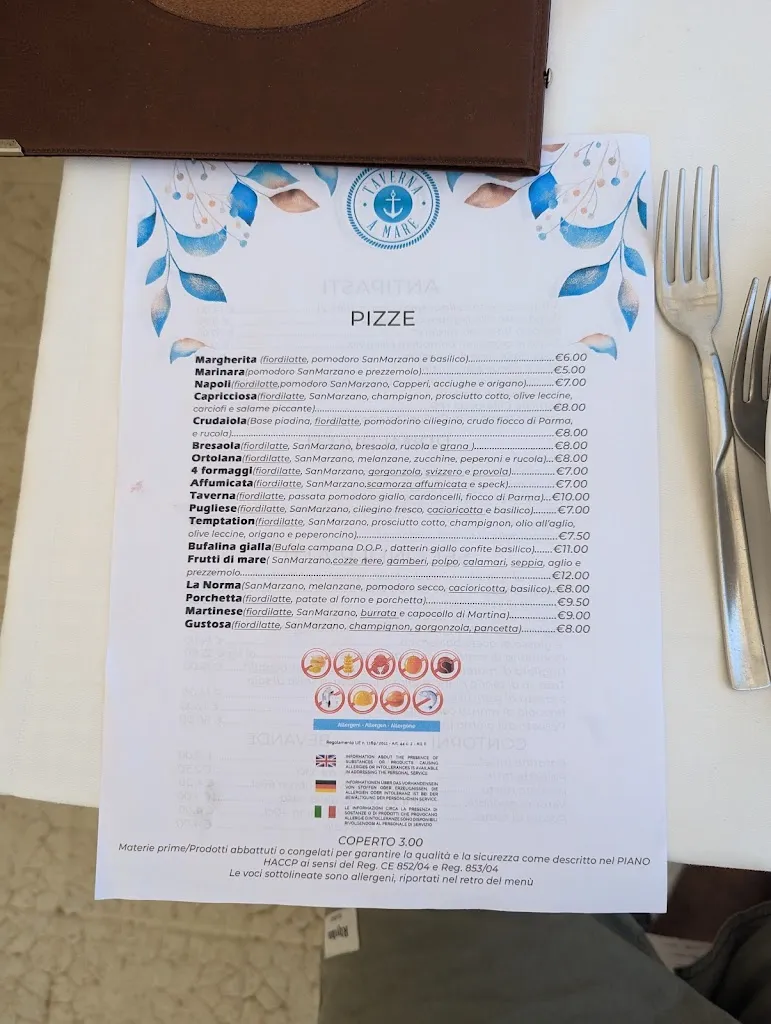 Menu_Taverna a Mare_Carovigno_image_1