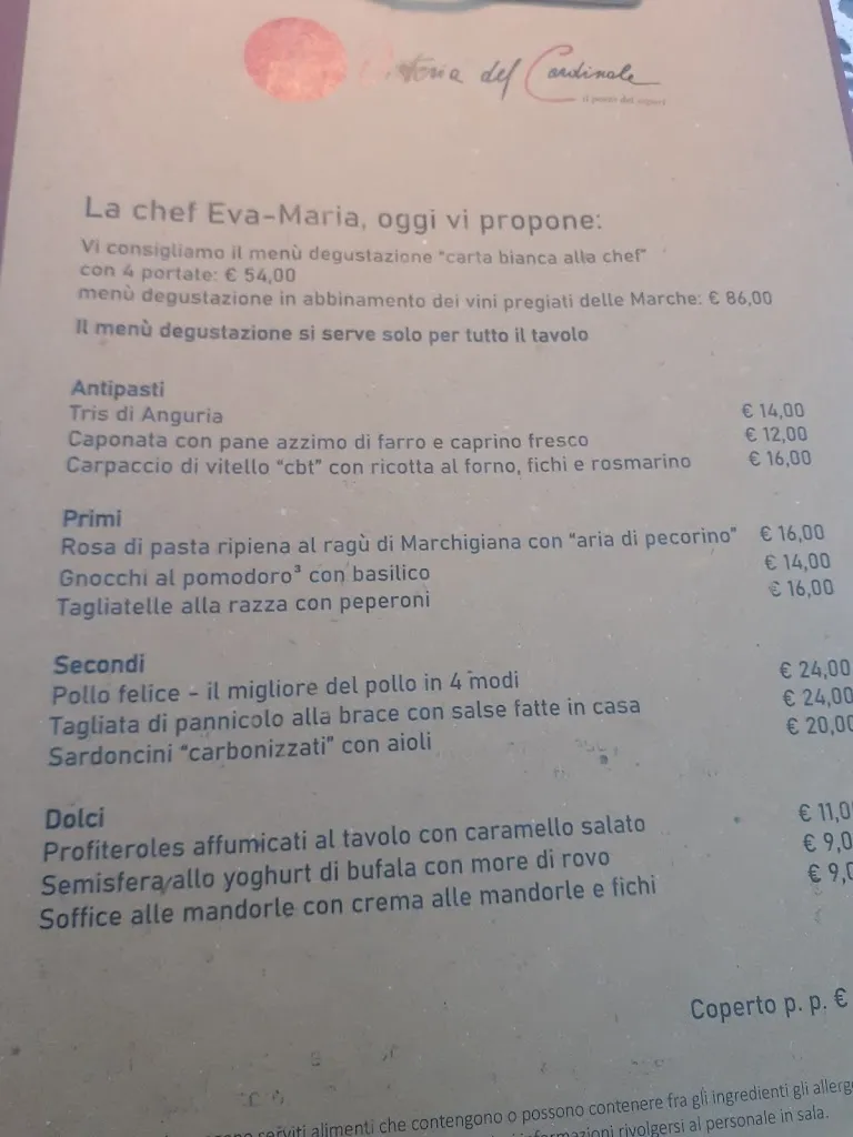 Menu_Osteria del Cardinale_Calcinelli_image_2