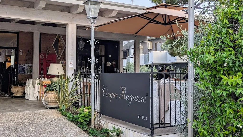 Cinque Ragazze restaurant in Campofilone