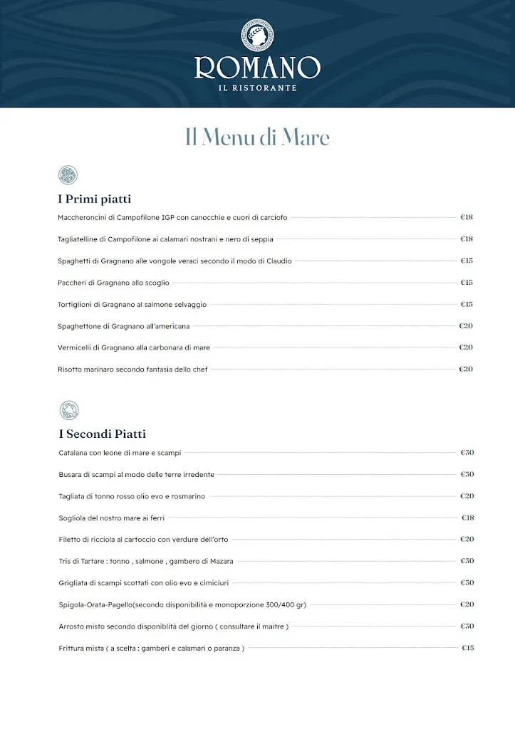 Menu_Romano - Il Ristorante_Campofilone_immagine_1