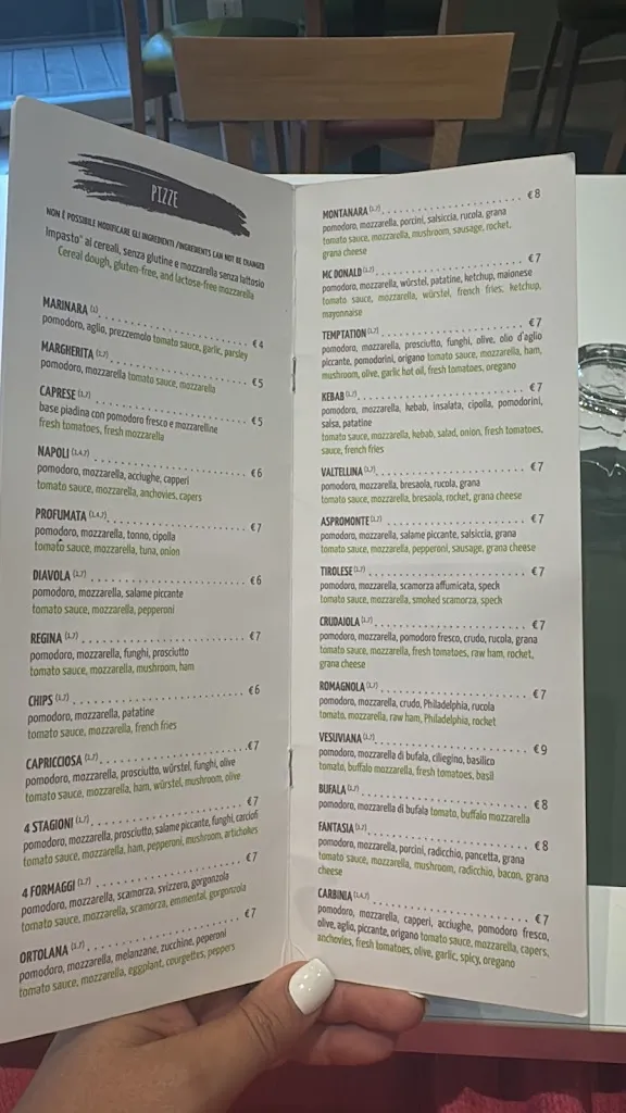 Menu_Belvedere - Bistrò Pizzeria_Carovigno_image_1