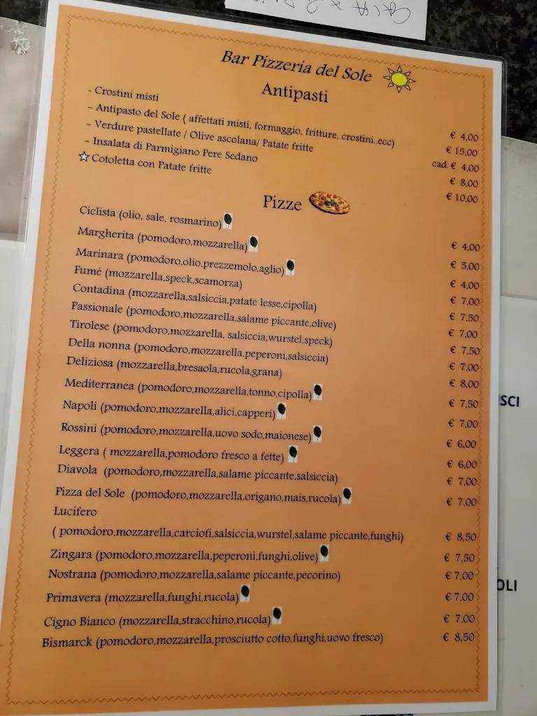 Menu_Pizzeria Bar Del Sole_Cantiano_image_1