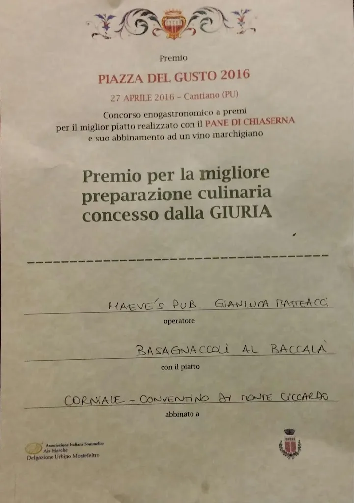 Menu_Maeve's pub_Cantiano_image_3