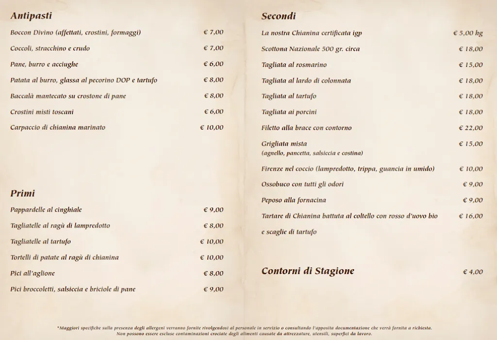 Menu_Osteria Toscana Boccon Divino, Porto Sant'Elpidio_Cascinare_image_2