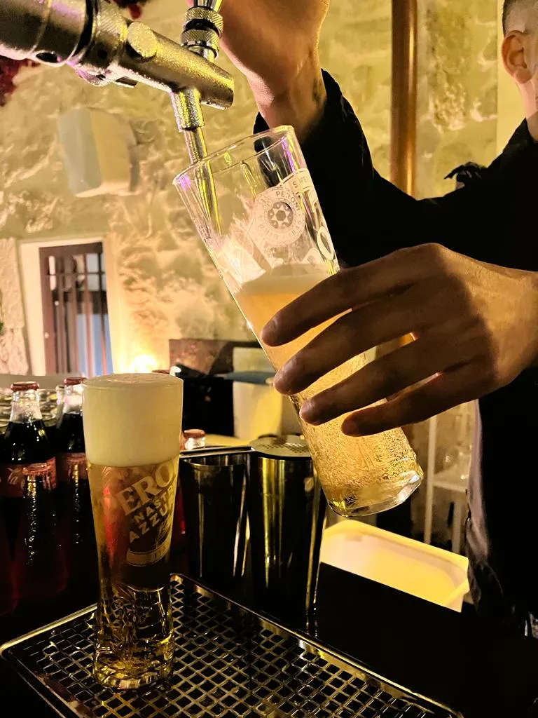 Menu_ZTL Club White tables. Cocktails, Wine bar, Beer, Drink, Aperitif, Buffet._Carovigno_image_7