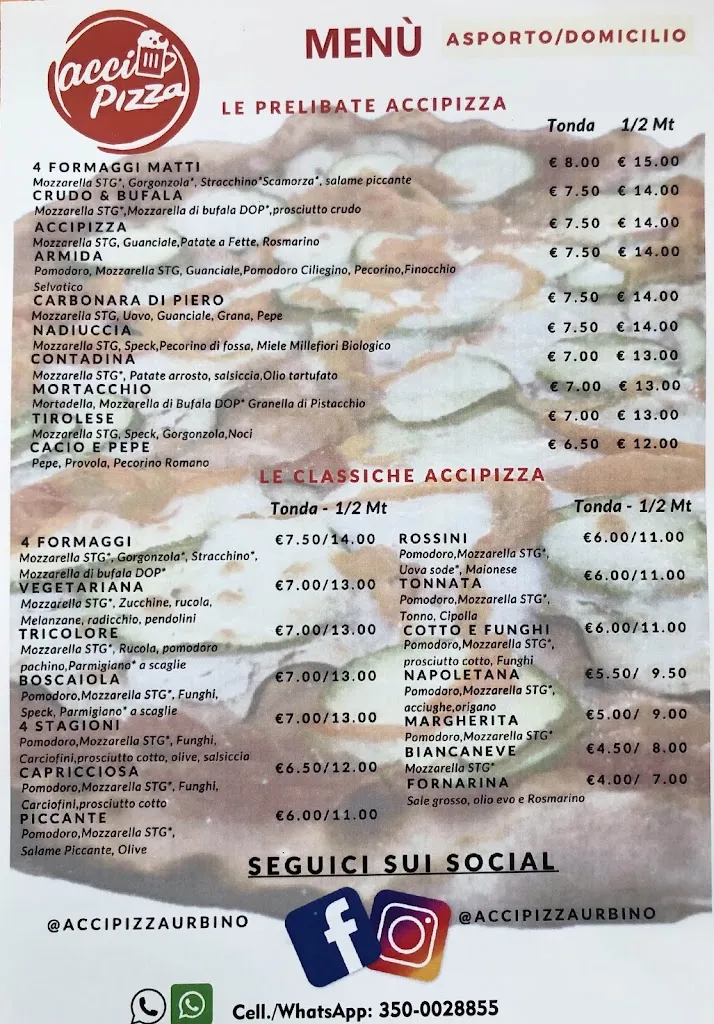 Menü_Accipizza Casinina_Casinina_Bild_1