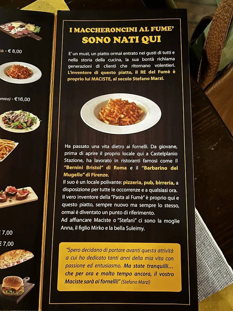 Menu_Pub ristorante Maciste's_Castelplanio_image_1