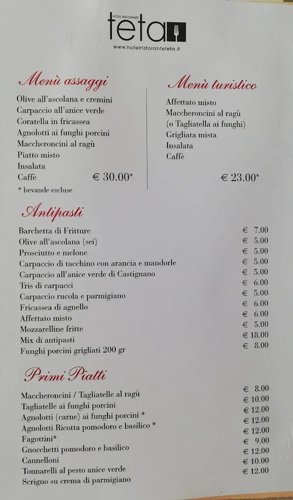 Menu_Hotel Teta_Castignano_image_2