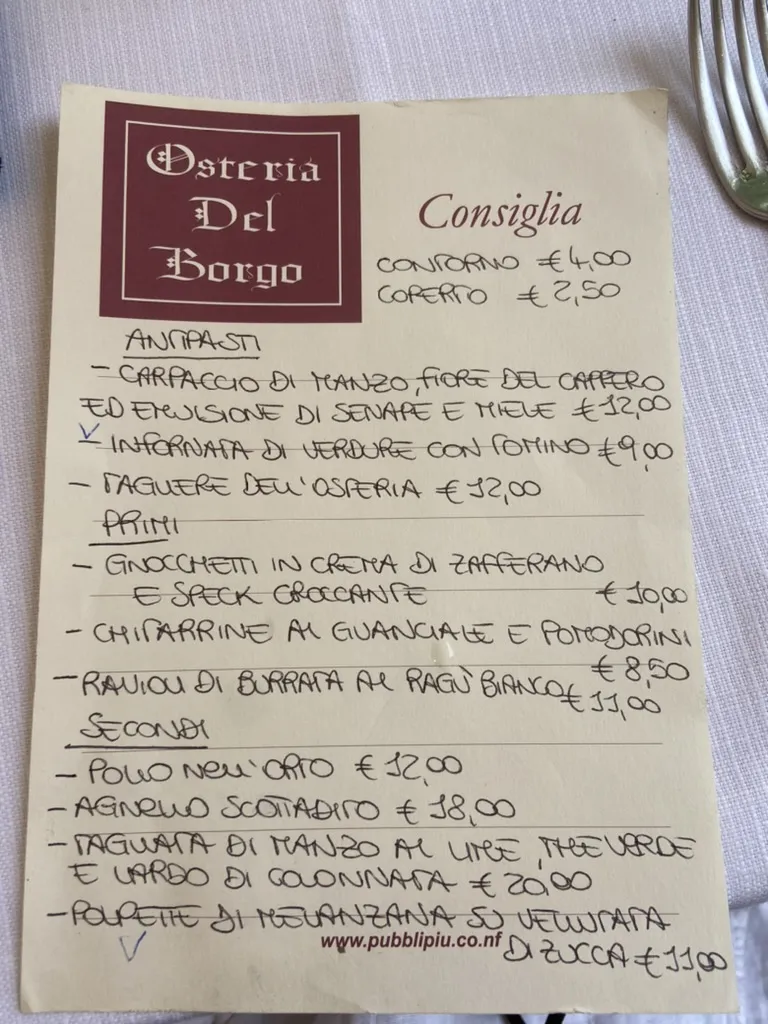 Menu_Osteria del Borgo_Castelraimondo_image_1