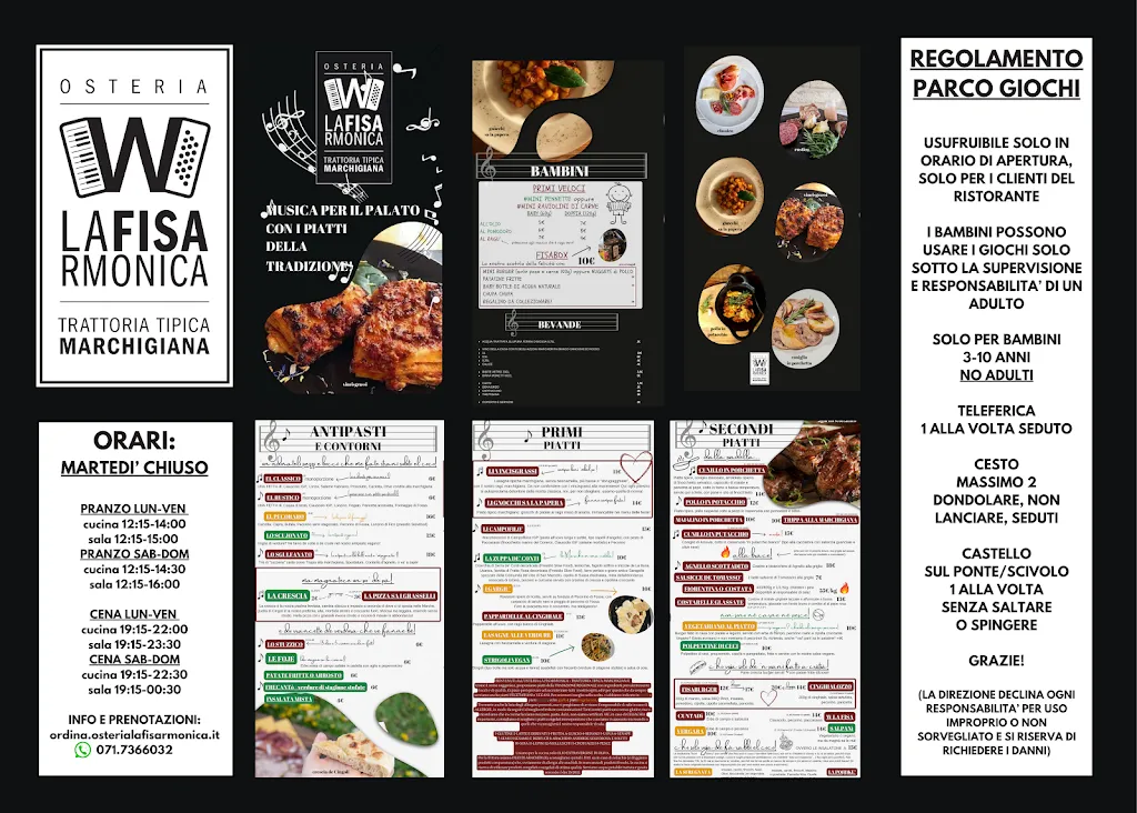 Menu_Osteria La Fisarmonica - Trattoria Tipica Marchigiana_Castelfidardo_image_2