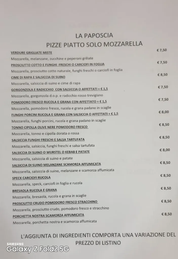 Menü_La Paposcia Castelfidardo_Castelfidardo_Bild_2