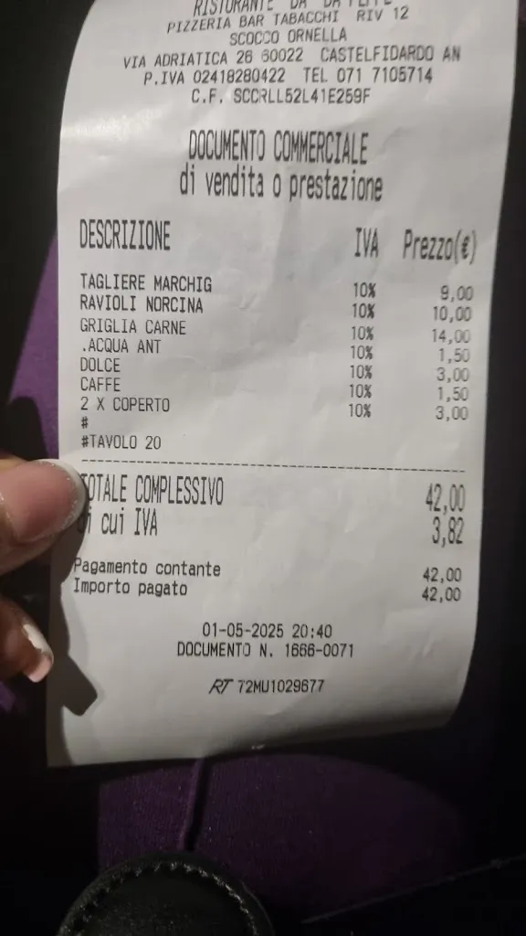 Silvia Pappolla_Ristorante Pizzeria da Peppe_Castelfidardo_review