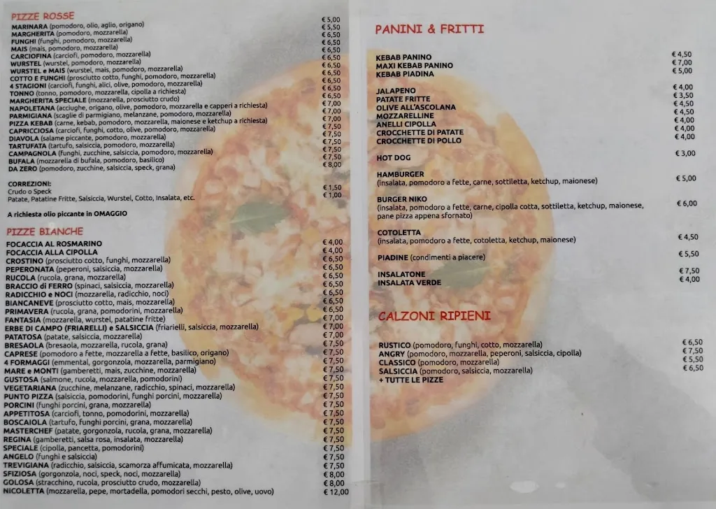 Menu_Pizzeria Da Zero_Castelfidardo_immagine_1