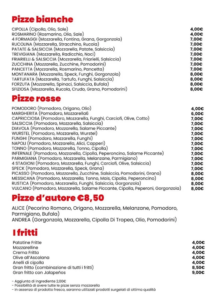Menü_Profumo Di Pizza Di Perini Alice & C. snc_Castelfidardo_Bild_1