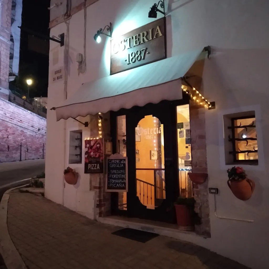 Osteria 1887 restaurant in Centobuchi