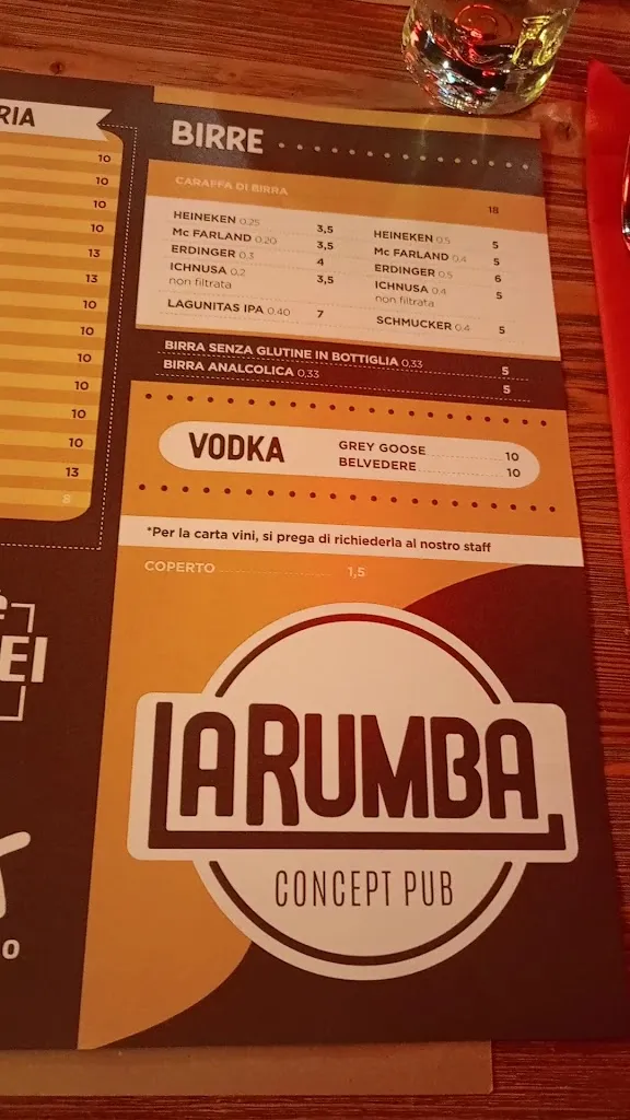 Menu_La Rumba Concept Pub_Colbordolo_image_2