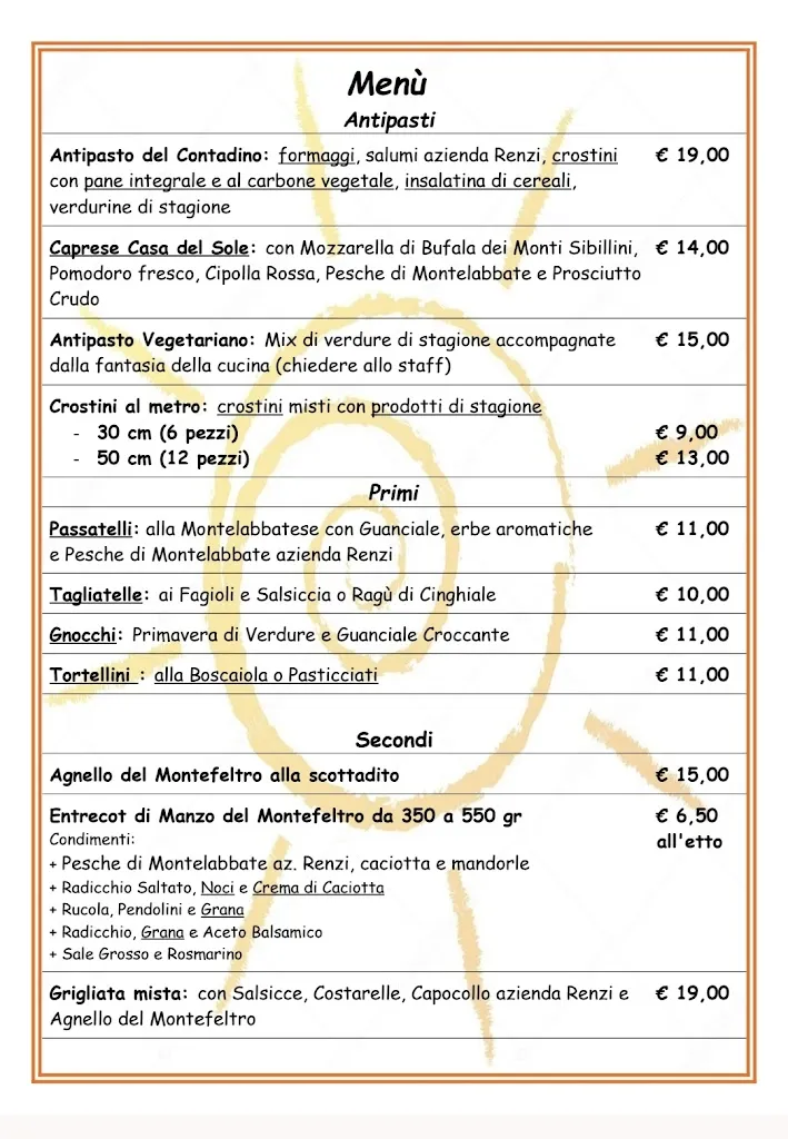 Menu_Casa del Sole Agriturismo Pizzeria Ristorante_Colbordolo_image_2