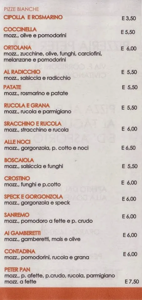 Menu_Pizzeria Peter Pan Di Bettei Mishell_Civitanova Alta_image_4
