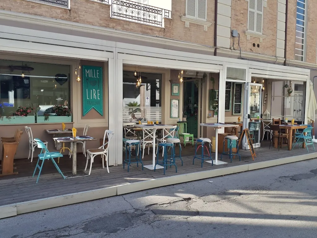 Mille Lire Tigelleria restaurant in Civitanova Marche