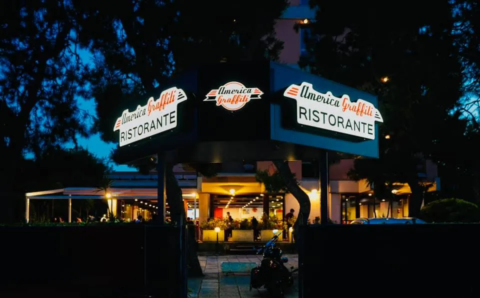 America Graffiti restaurant in Civitanova Marche