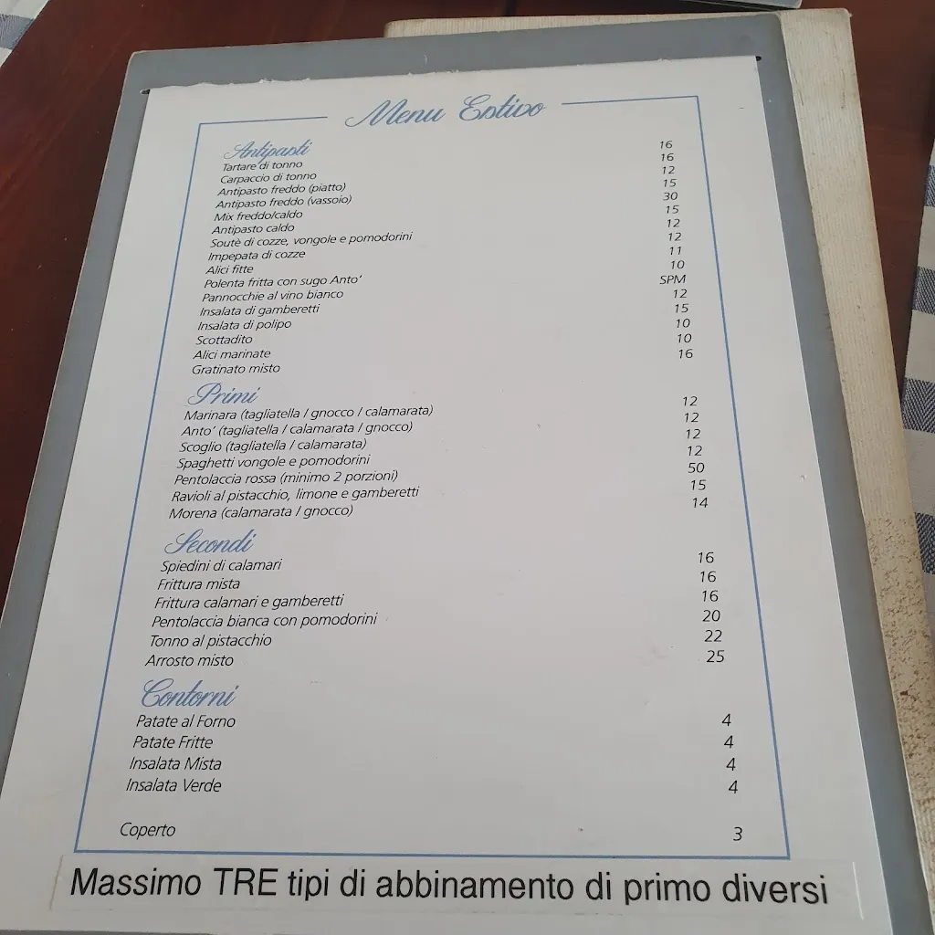 Menu_Ristorante Da Anto' Jommatti_Civitanova Marche_image_1