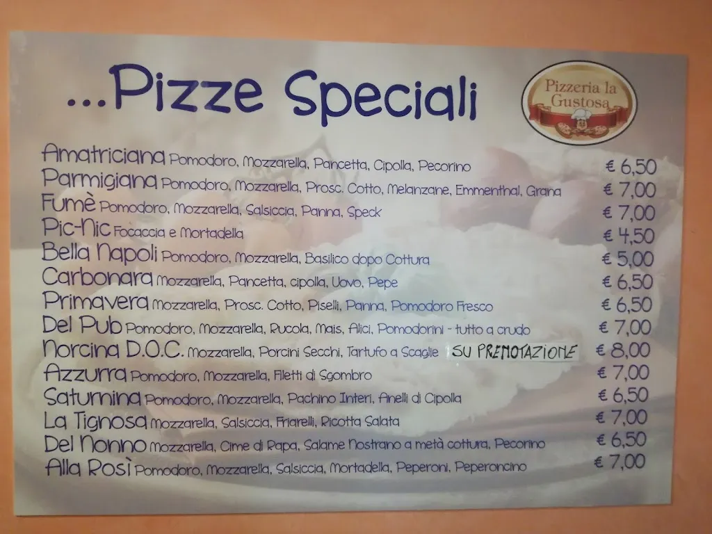 Menu_Pizzeria la gustosa_Colli del Tronto_image_4