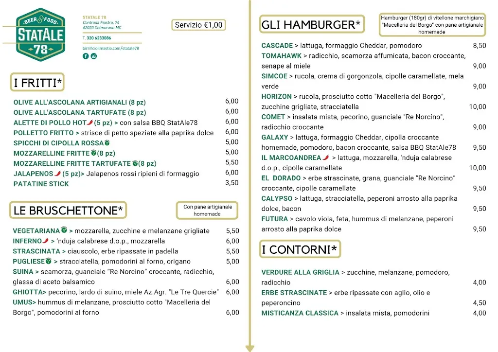 Menu_Statale78 Ristorante birreria_Colmurano_image_1