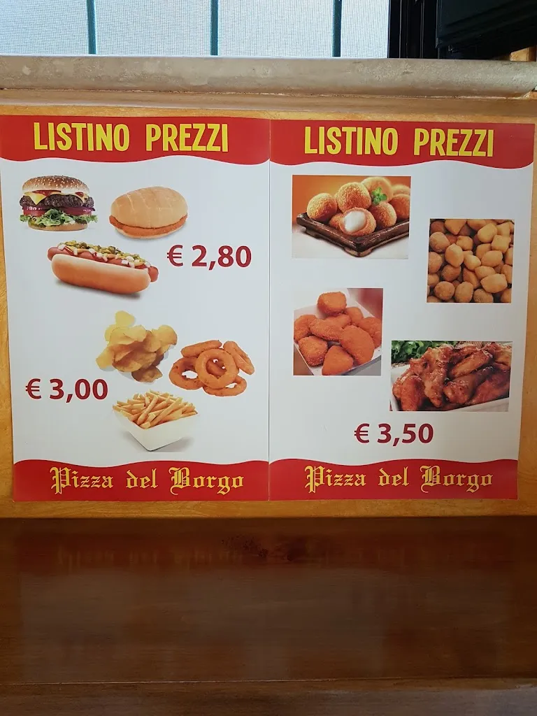 Menu_Pizzeria Del Borgo di Albertini Romina_Cossignano_image_3