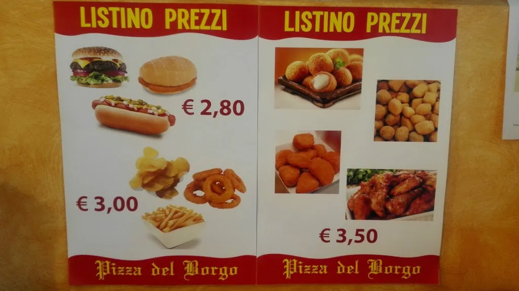 Menu_Pizzeria Del Borgo di Albertini Romina_Cossignano_image_4