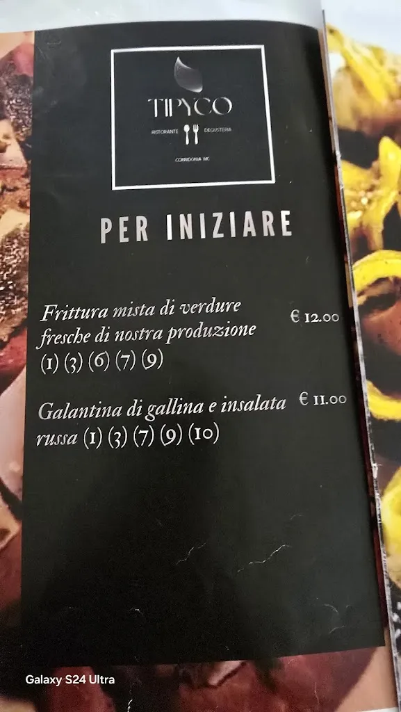 Menu_Tipyco Ristorante e Degusteria_Corridonia_immagine_1