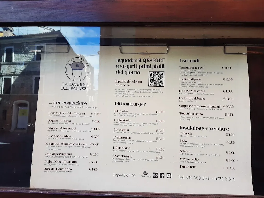 Menu_La Taverna del Palazzo_Fabriano_image_1