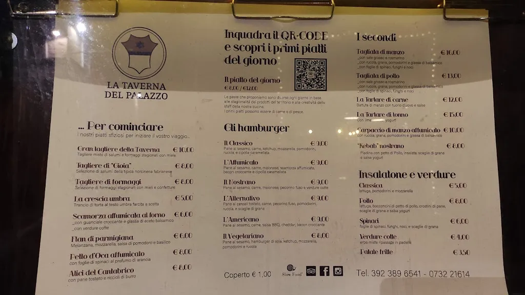 Menu_La Taverna del Palazzo_Fabriano_image_2