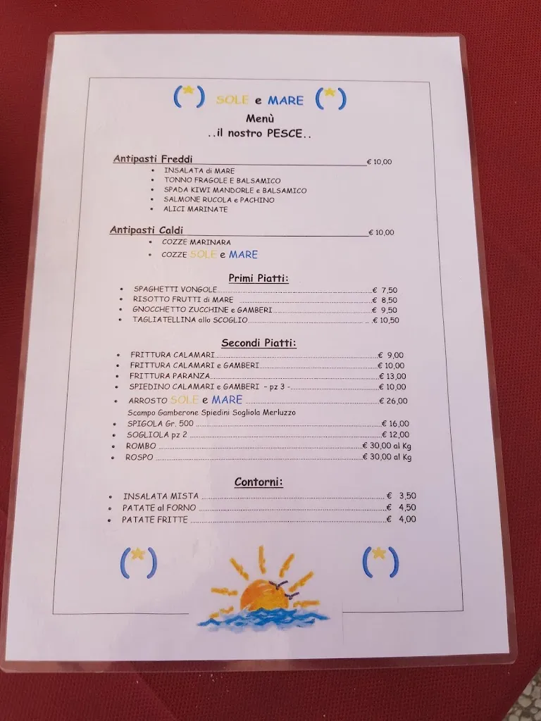 Menu_Sole & Mare - Ristorante-Bar-Chalet_Cupra Marittima_image_2