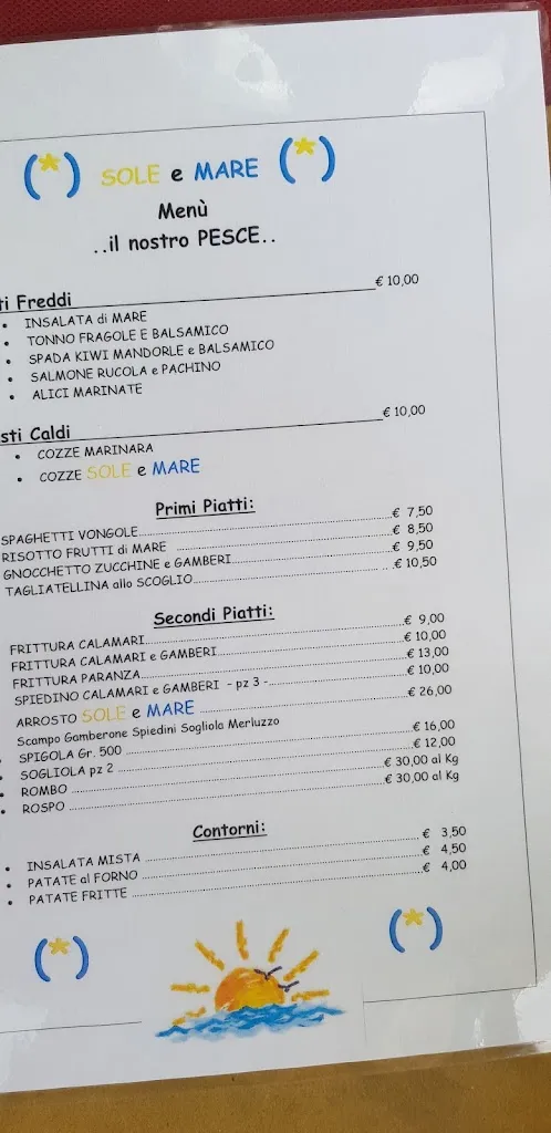 Menu_Sole & Mare - Ristorante-Bar-Chalet_Cupra Marittima_image_4