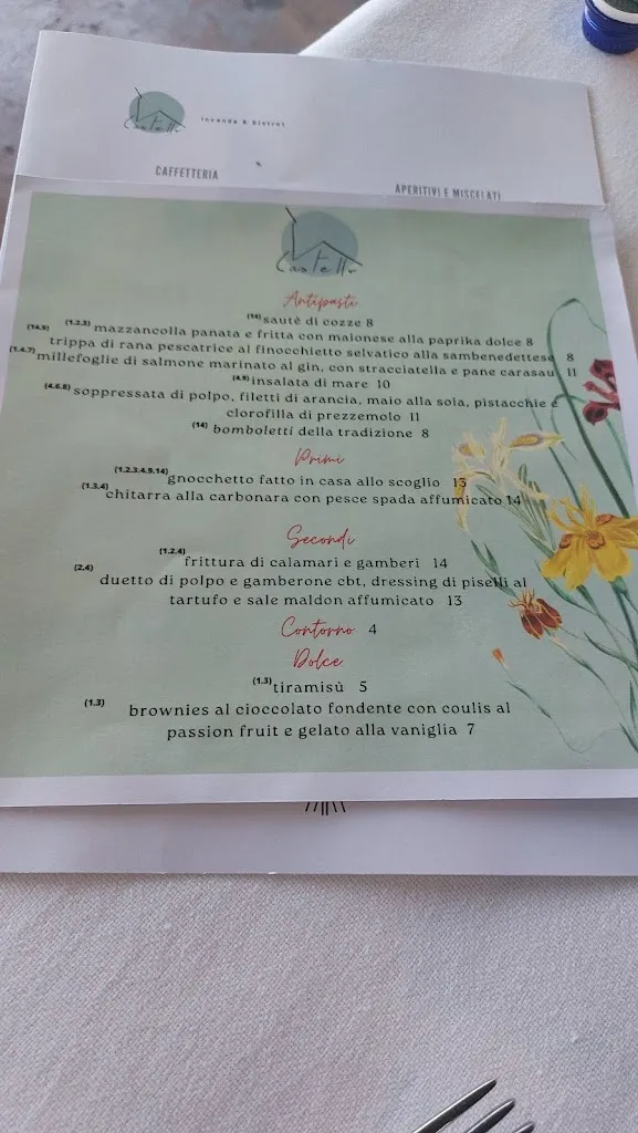 Menu_Ristorante Pensione Castello_Cupra Marittima_immagine_1