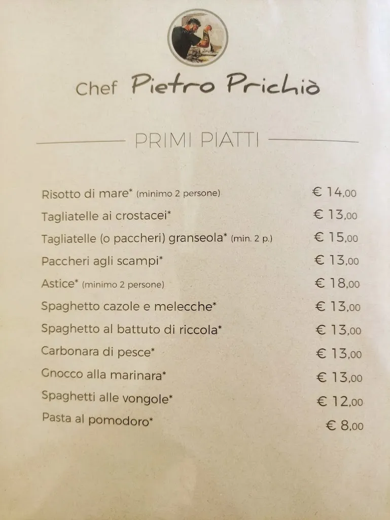 Menu_Ristorante sul mare Chef Pietro Prichió _Cupra Marittima_immagine_3