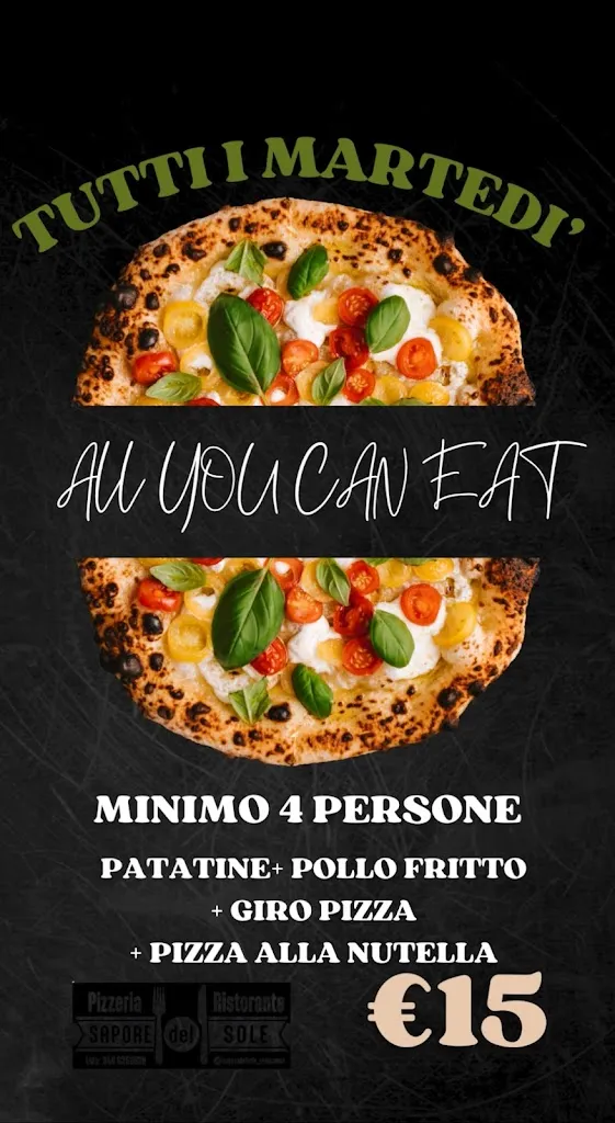 Menu_Sapore del sole ristorante pizzeria_Fermignano_image_1